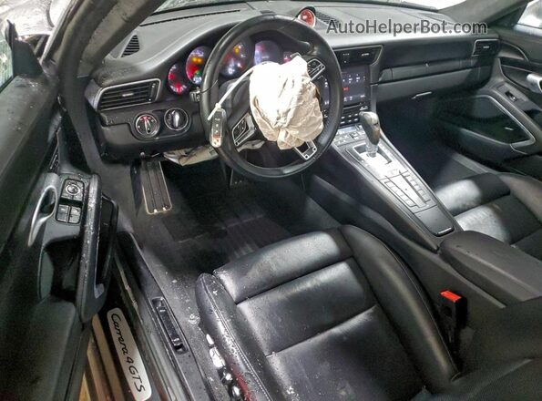 WP0AB2A90KS114885 2019 PORSCHE 911 Silver Vista del salpicadero