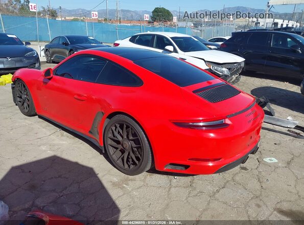 WP0AB2A92JS123103 2018 PORSCHE 911 Orange Tył lewy