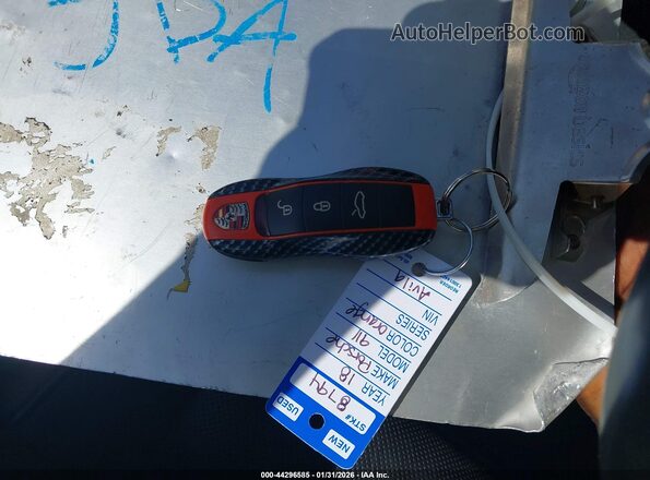 WP0AB2A92JS123103 2018 PORSCHE 911 Orange Widok deski rozdzielczej