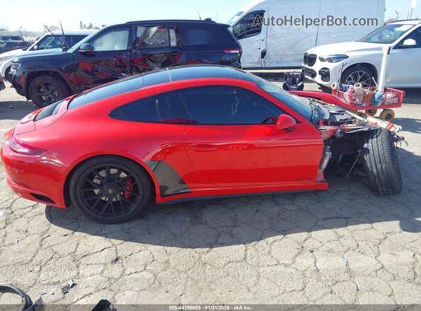 WP0AB2A92JS123103 2018 PORSCHE 911 Orange Widok wnętrza 360 stopni