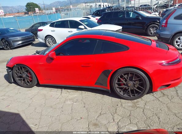WP0AB2A92JS123103 2018 PORSCHE 911 Orange 
