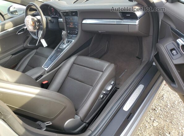 WP0AB2A92KS114225 2019 PORSCHE 911 Gray Вид панелі приладів