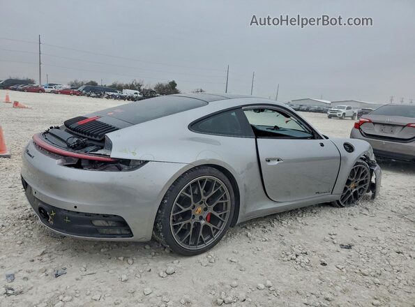 WP0AB2A99MS221243 2021 PORSCHE 911 Silver Trasero derecho