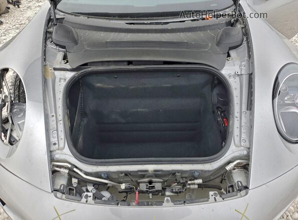 WP0AB2A99MS221243 2021 PORSCHE 911 Silver Vista interior trasera