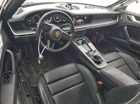 WP0AB2A99MS221243 2021 PORSCHE 911 Silver Vista del salpicadero