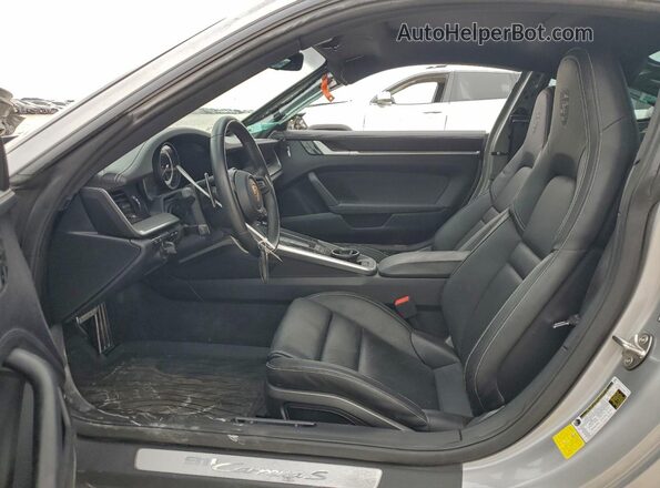 WP0AB2A99MS221243 2021 PORSCHE 911 Silver Vista interior delantera