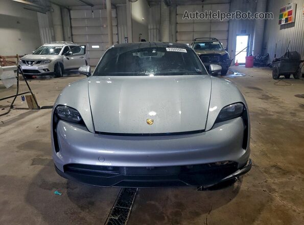 WP0AB2Y10MSA43015 2021 PORSCHE TAYCAN Silver Вид спереду