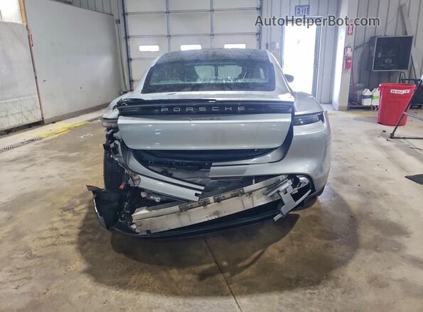 WP0AB2Y10MSA43015 2021 PORSCHE TAYCAN Silver Вид ззаду