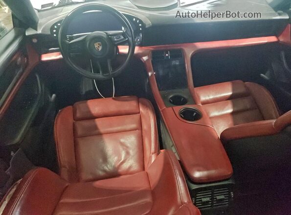 WP0AB2Y10MSA43015 2021 PORSCHE TAYCAN Silver Вид панелі приладів