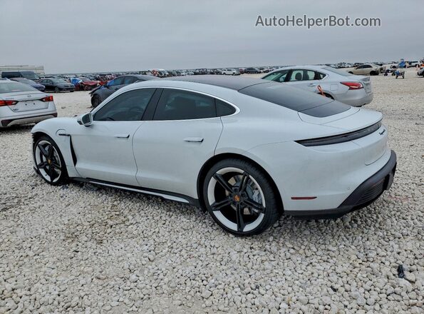 WP0AB2Y13PSA36466 2023 PORSCHE TAYCAN White Задня ліва чверть