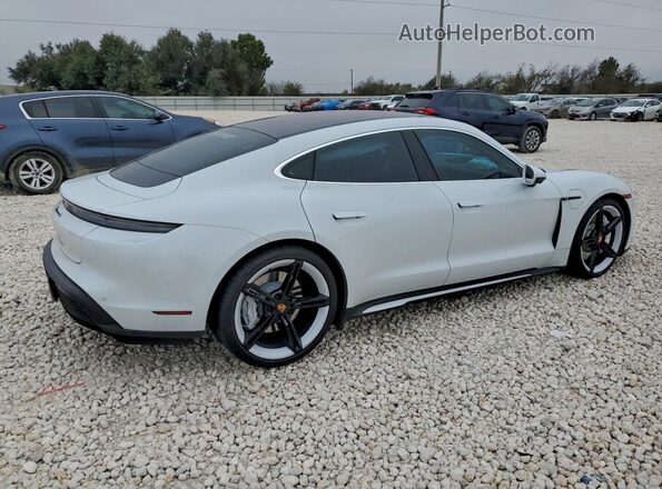 WP0AB2Y13PSA36466 2023 PORSCHE TAYCAN White Задня права чверть