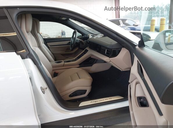WP0AB2Y17MSA44923 2021 PORSCHE TAYCAN White Սալոնի դիմացի տեսք