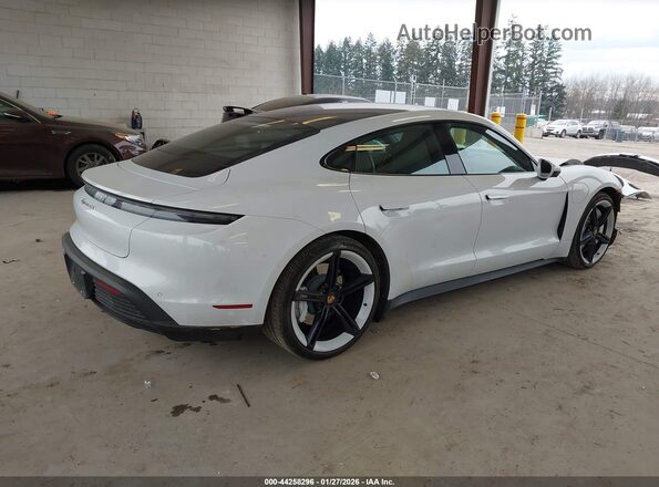 WP0AB2Y17MSA44923 2021 PORSCHE TAYCAN White Հետևի աջ