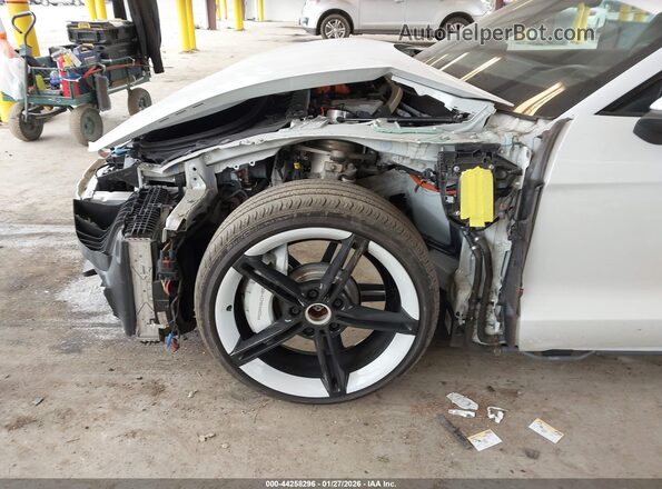 WP0AB2Y17MSA44923 2021 PORSCHE TAYCAN White Դիմացի տեսք