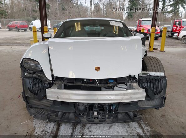 WP0AB2Y17MSA44923 2021 PORSCHE TAYCAN White Սալոնի հետևի տեսք