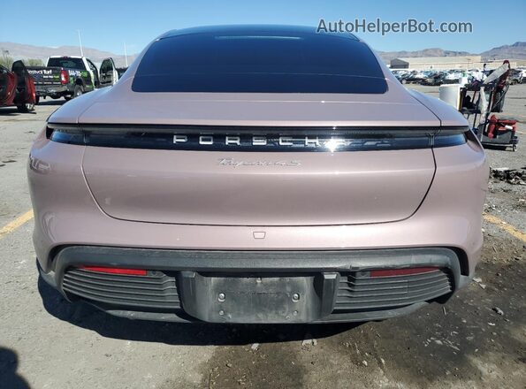 WP0AB2Y17NSA45118 2022 PORSCHE TAYCAN Purple უკანა ხედი