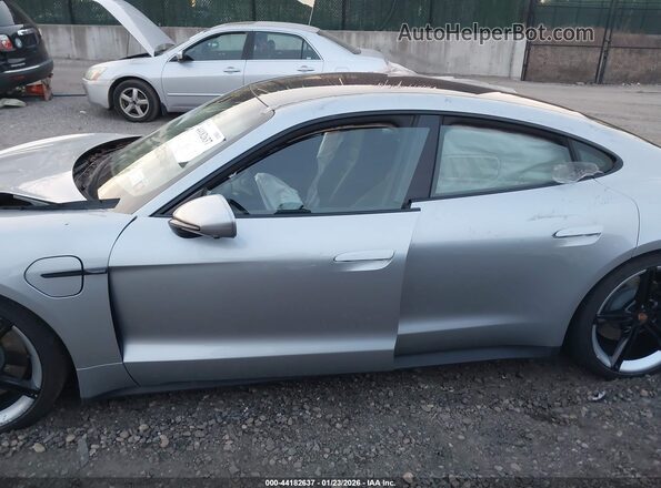 WP0AB2Y19MSA45023 2021 PORSCHE TAYCAN Синий Вид задней части салона