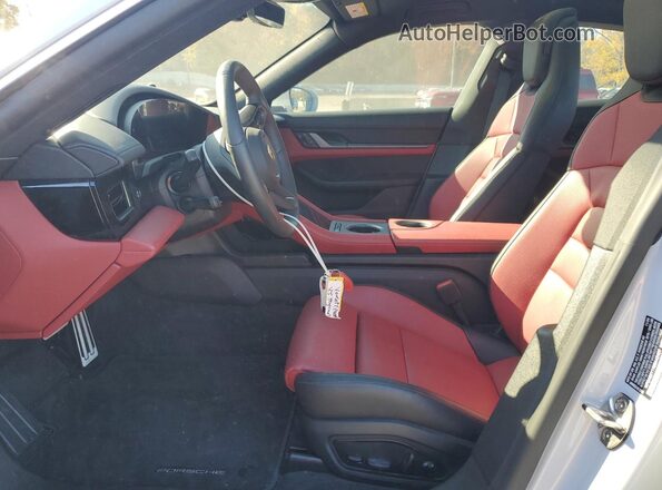 WP0AB2Y19SSA42409 2025 PORSCHE TAYCAN Серый Вид салона спереди