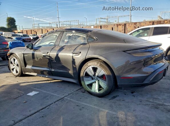 WP0AB2Y1XLSA50486 2020 PORSCHE TAYCAN Gray Задня ліва чверть
