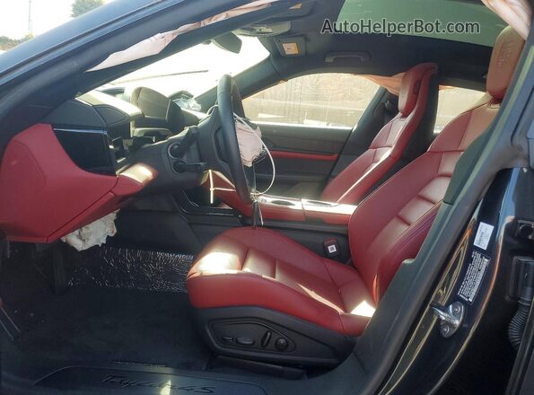 WP0AB2Y1XLSA50486 2020 PORSCHE TAYCAN Gray Вид салону спереду