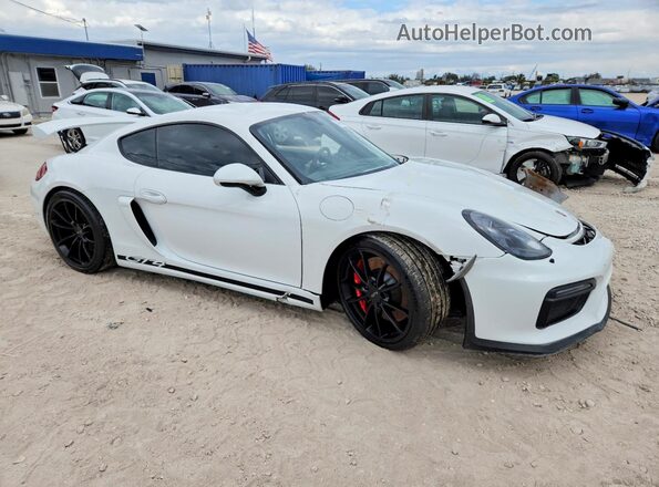 WP0AC2A82GK197098 2016 PORSCHE CAYMAN White წინა მარჯვენა