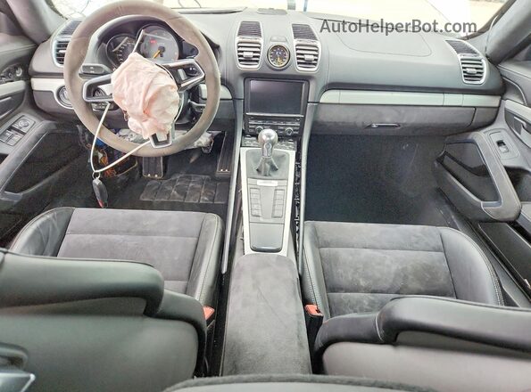 WP0AC2A82GK197098 2016 PORSCHE CAYMAN White წინა პანელის ხედი