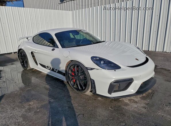 WP0AC2A83MK289302 2021 PORSCHE CAYMAN White Delantero derecho