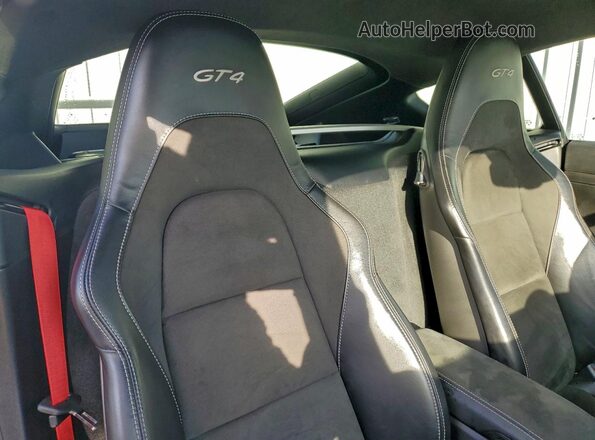WP0AC2A83MK289302 2021 PORSCHE CAYMAN White Vista interior trasera