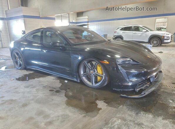 WP0AC2Y12MLA62012 2021 PORSCHE TAYCAN Black Передня права чверть