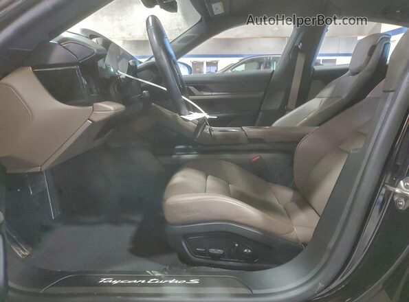 WP0AC2Y12MLA62012 2021 PORSCHE TAYCAN Black Вид салону спереду