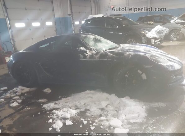 WP0AD2A86NS268216 2022 PORSCHE CAYMAN Blue Vista interior trasera