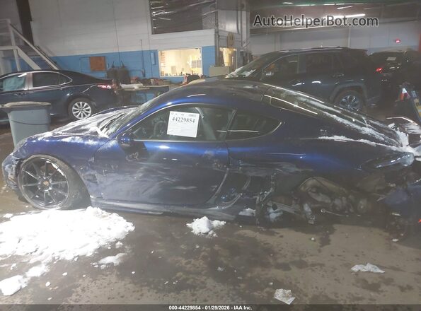 WP0AD2A86NS268216 2022 PORSCHE CAYMAN Blue Vista interior de 360 grados