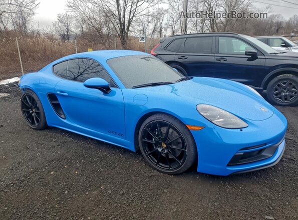 WP0AD2A86RK270103 2024 PORSCHE CAYMAN Blue 
