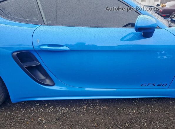 WP0AD2A86RK270103 2024 PORSCHE CAYMAN Blue 
