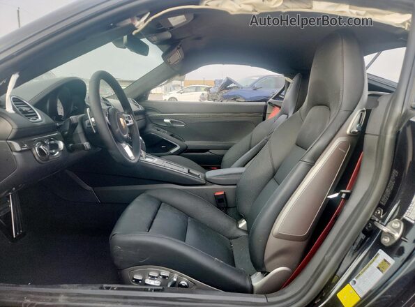 WP0AD2A86SK266509 2025 PORSCHE CAYMAN Черный Вид салона спереди