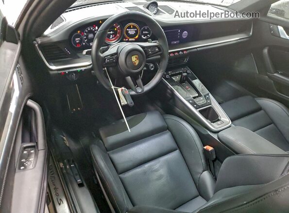 WP0AD2A90PS257966 2023 PORSCHE 911 Gray Widok deski rozdzielczej