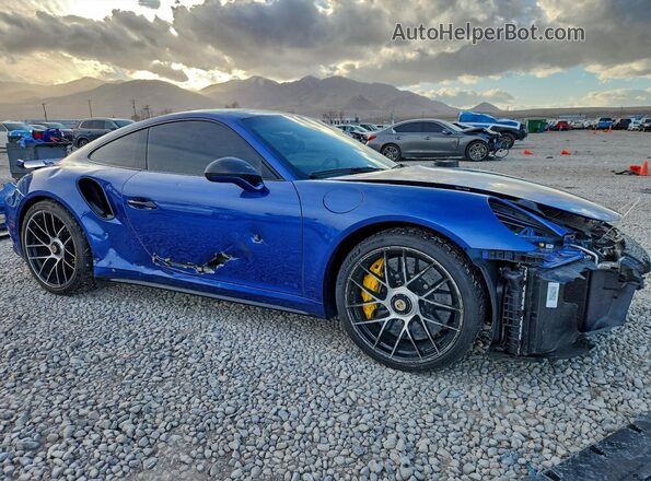WP0AD2A91JS156295 2018 PORSCHE 911 Blue წინა მარჯვენა
