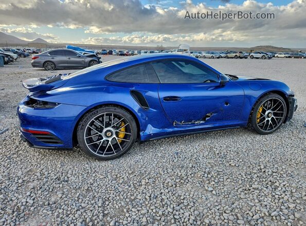 WP0AD2A91JS156295 2018 PORSCHE 911 Blue უკანა მარჯვენა