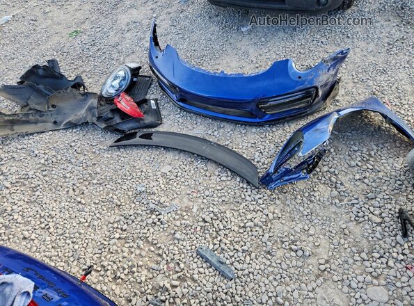 WP0AD2A91JS156295 2018 PORSCHE 911 Blue ძრავის განყოფილების ხედი