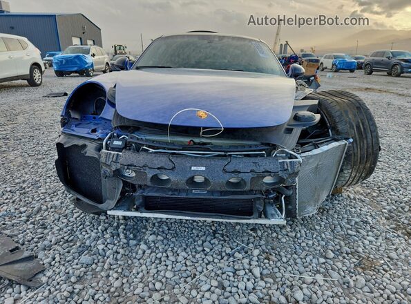 WP0AD2A91JS156295 2018 PORSCHE 911 Blue წინა ხედი