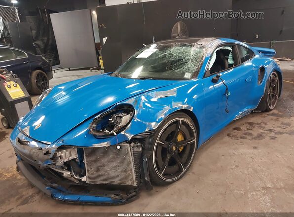 WP0AD2A97NS255211 2022 PORSCHE 911 Синий Вид спереди