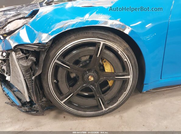 WP0AD2A97NS255211 2022 PORSCHE 911 Синий Вид задней части салона