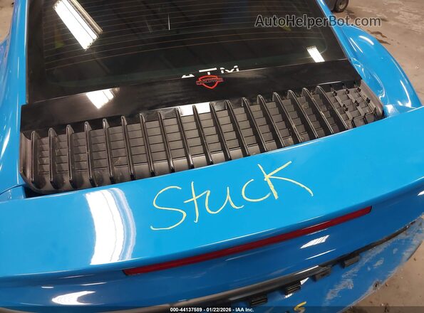 WP0AD2A97NS255211 2022 PORSCHE 911 Синий Вид сзади