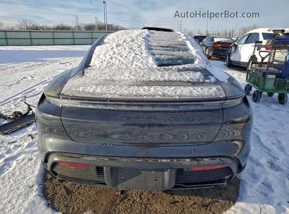 WP0AD2Y10NSA59176 2022 PORSCHE TAYCAN Charcoal Вид ззаду