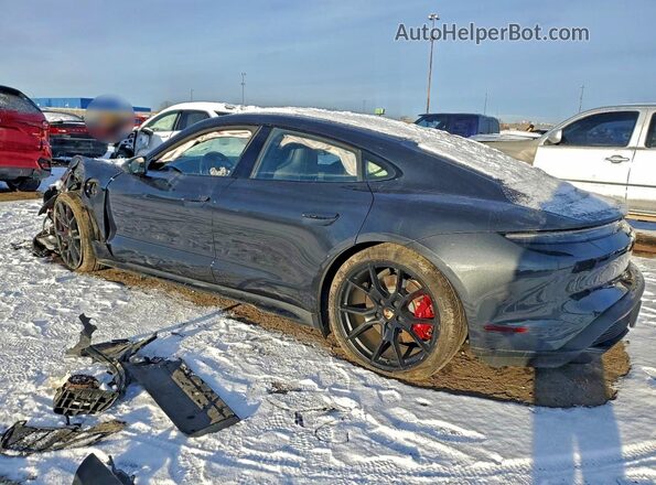 WP0AD2Y10NSA59176 2022 PORSCHE TAYCAN Charcoal Задня ліва чверть