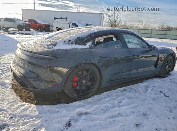 WP0AD2Y10NSA59176 2022 PORSCHE TAYCAN Charcoal Задня права чверть