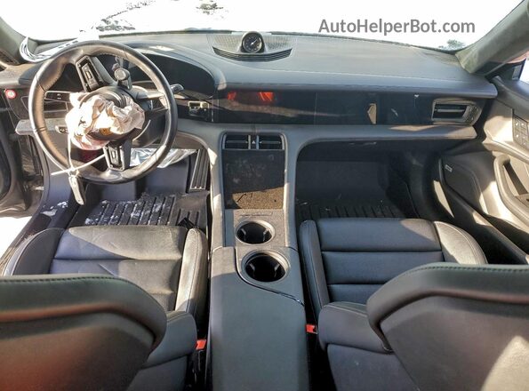 WP0AD2Y10NSA59176 2022 PORSCHE TAYCAN Charcoal Вид панелі приладів