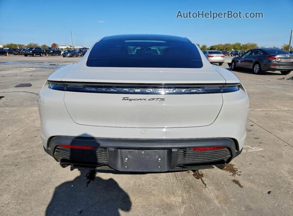 WP0AD2Y11PSA48206 2023 PORSCHE TAYCAN Silver Widok z tyłu