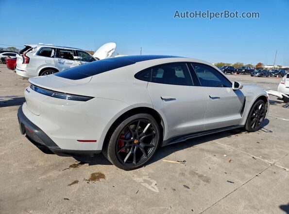 WP0AD2Y11PSA48206 2023 PORSCHE TAYCAN Silver Tył prawy