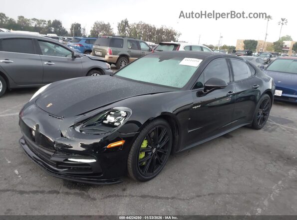 WP0AE2A79KL123276 2019 PORSCHE PANAMERA Black Vista tres cuartos delantera izquierda